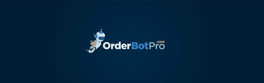 OrderBot Pro Logo - Final Light Version